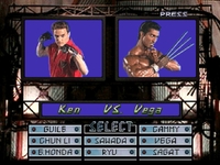 Street Fighter - The Movie sur Sega Saturn